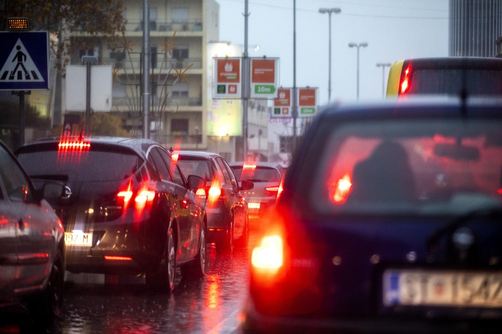 kiša, promet kiša, split