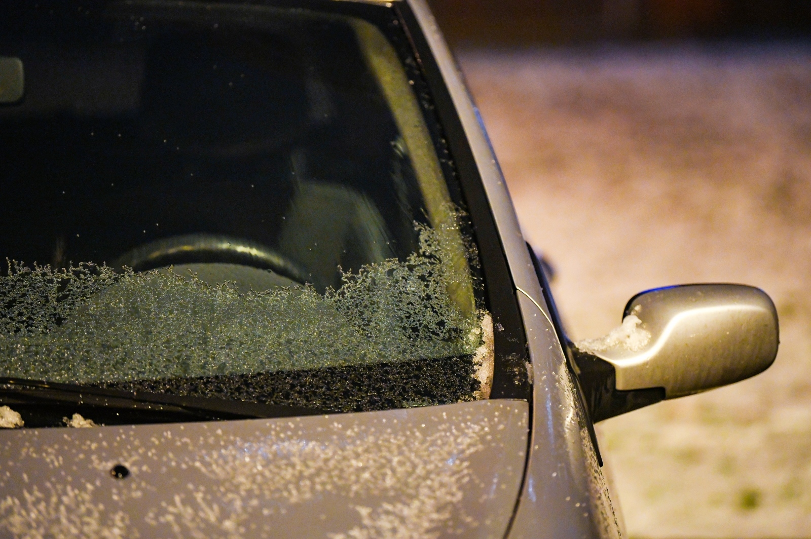 led, automobil, hladnoća