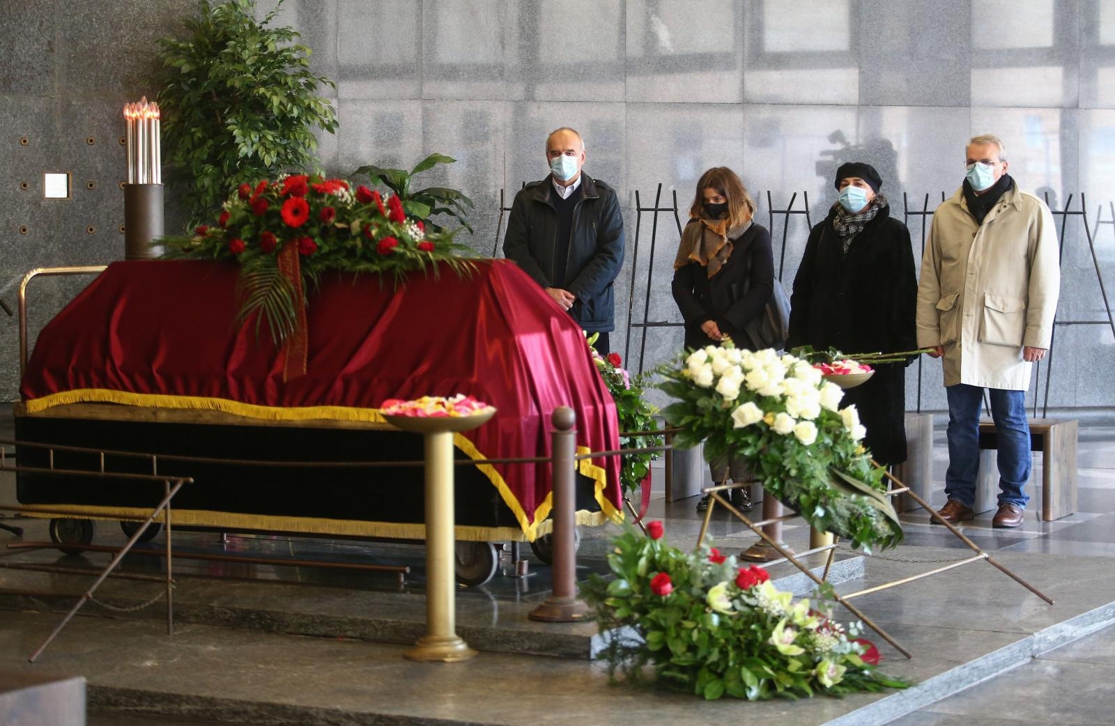 Zagreb: Posljednji ispraćaj Milke Babović