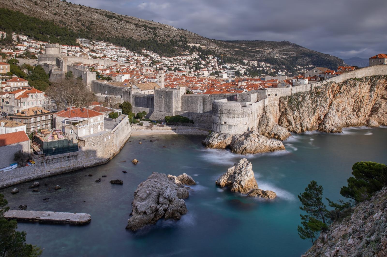 dubrovnik, more, jadran,