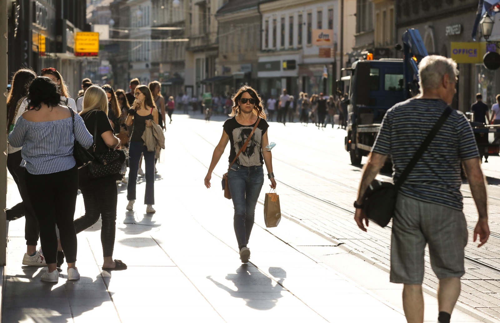 Toplo i sunčano poslijepodne u Zagrebu