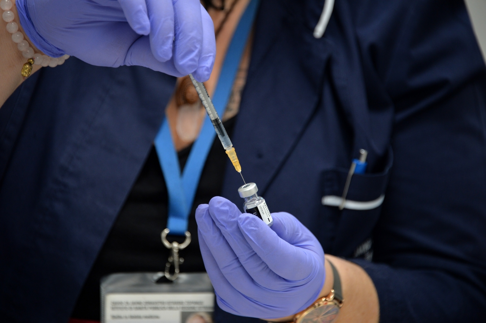 Pula: Cijepljenje zdravstvenih djelatnika Istarske županije