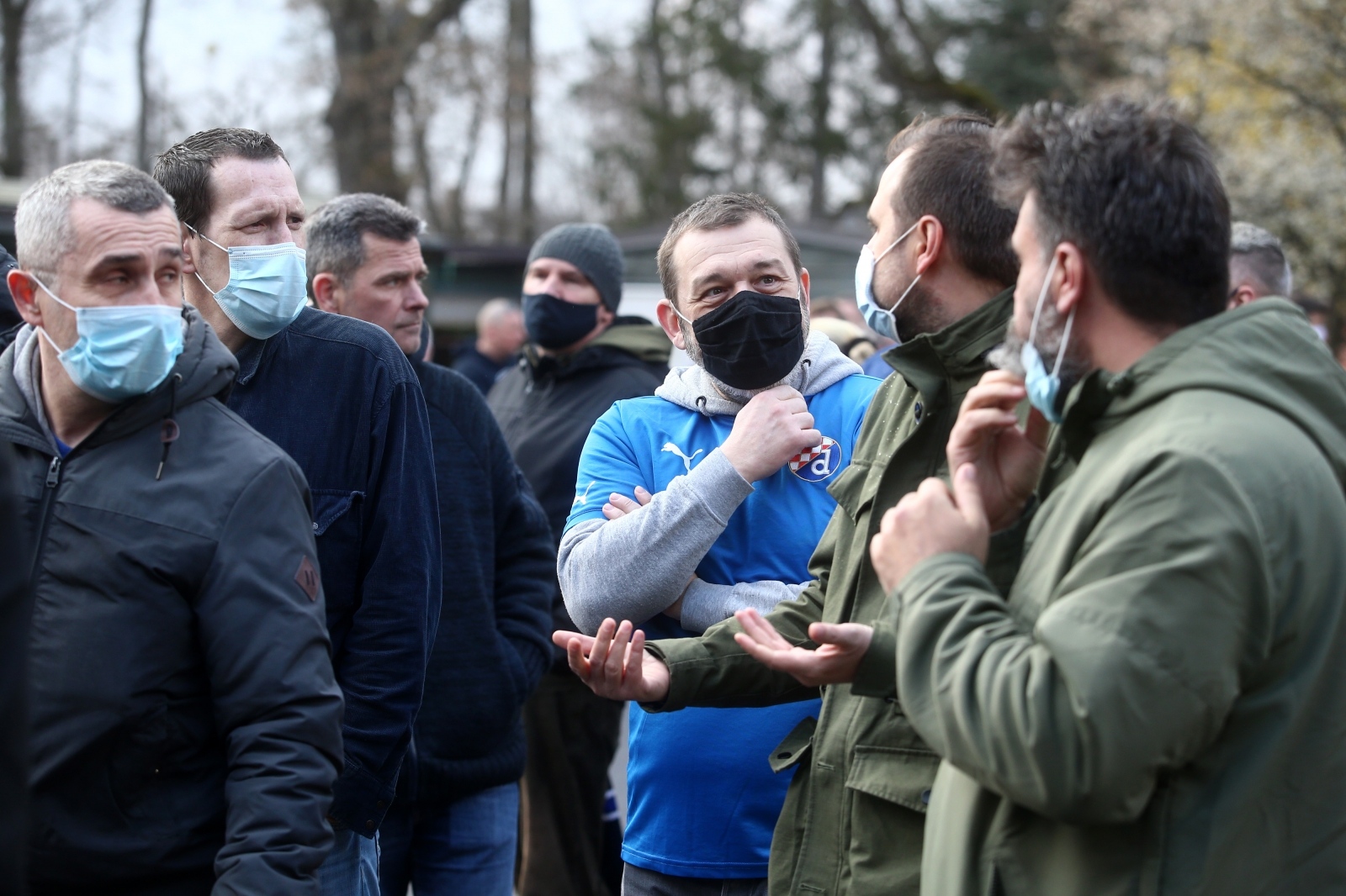 Sprovod velikana hrvatskog nogometa Zlatka Kranjčara na zagrebačkom groblju Mirogoj