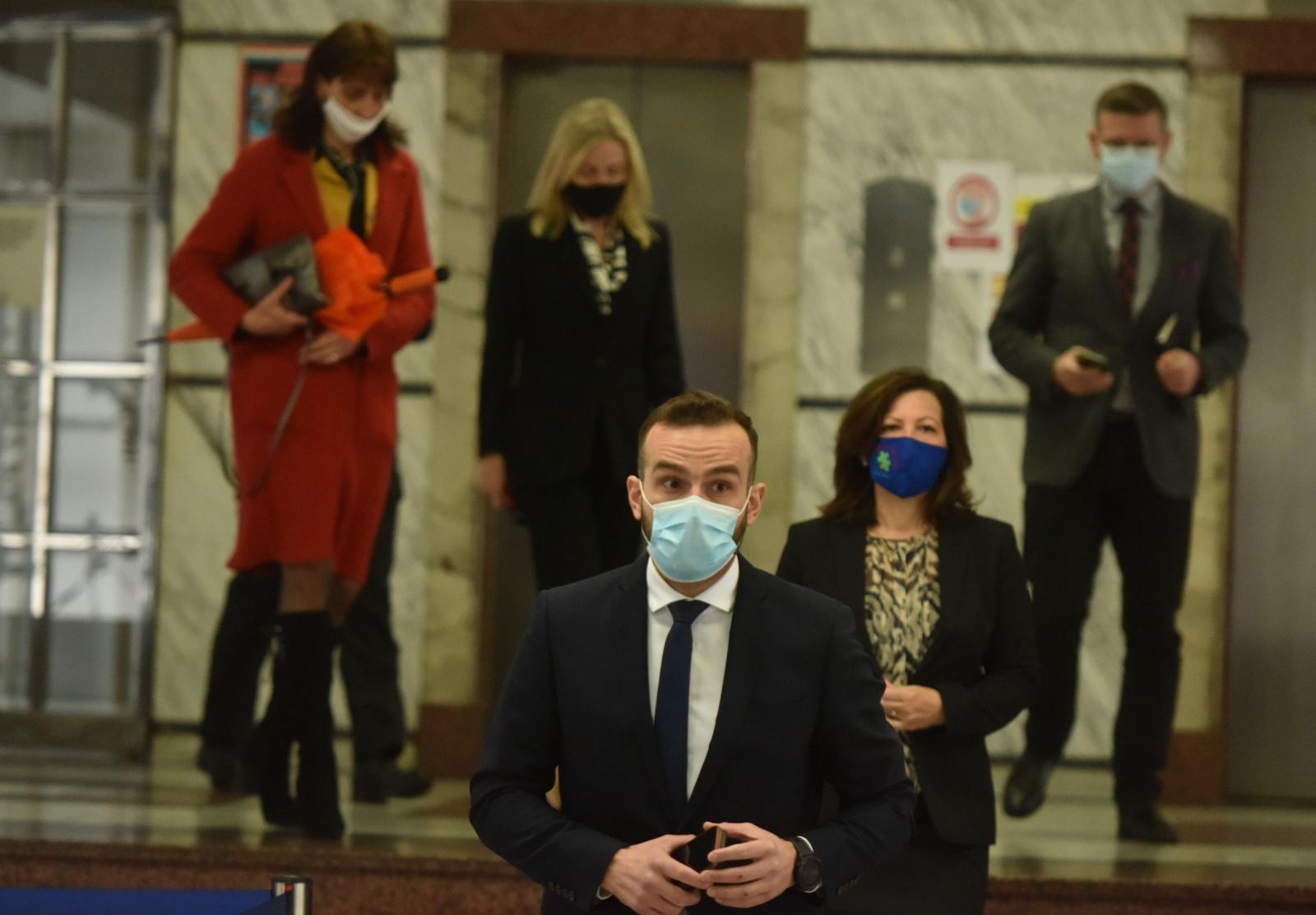 Zagreb: Izjave nakon sastanka s ministra Aladrovića sa izaslanicima komore socijalnih radnika