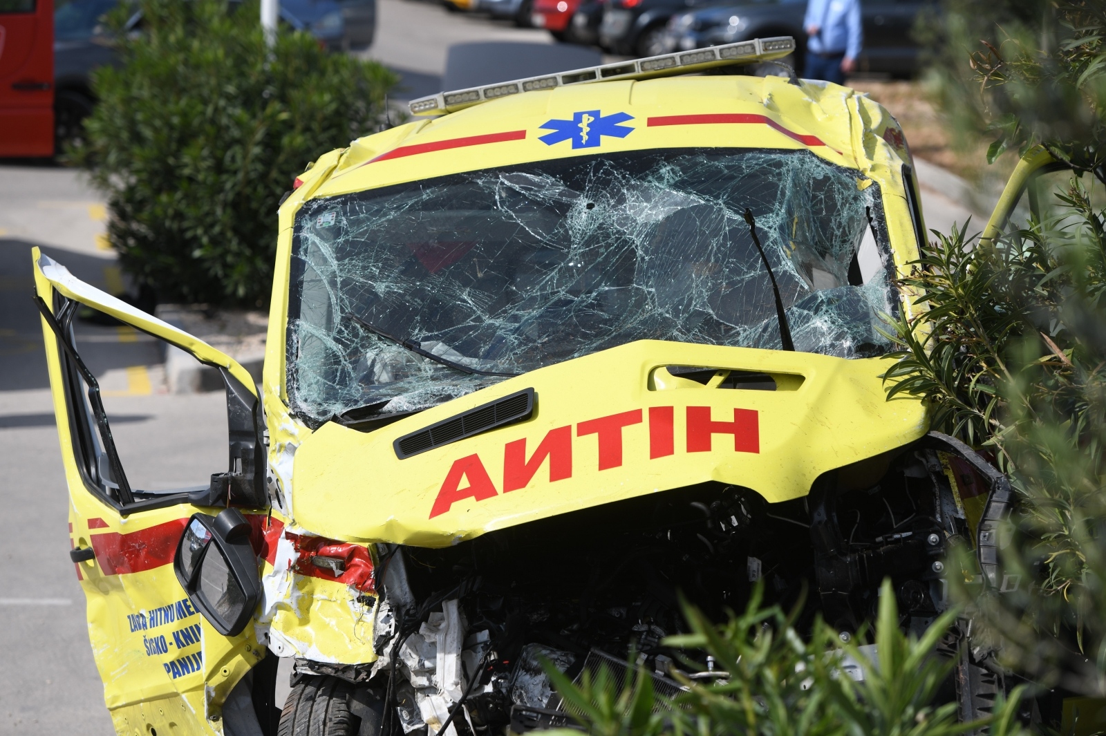 Šibenik: U prometnoj nesreći sudjelovalo nekoliko vozila i hitna pomoć