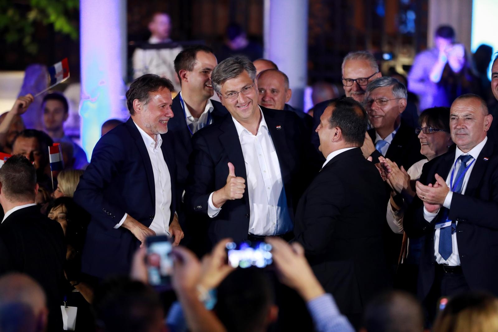 andrej plenković, gordan jandroković, vili beroš