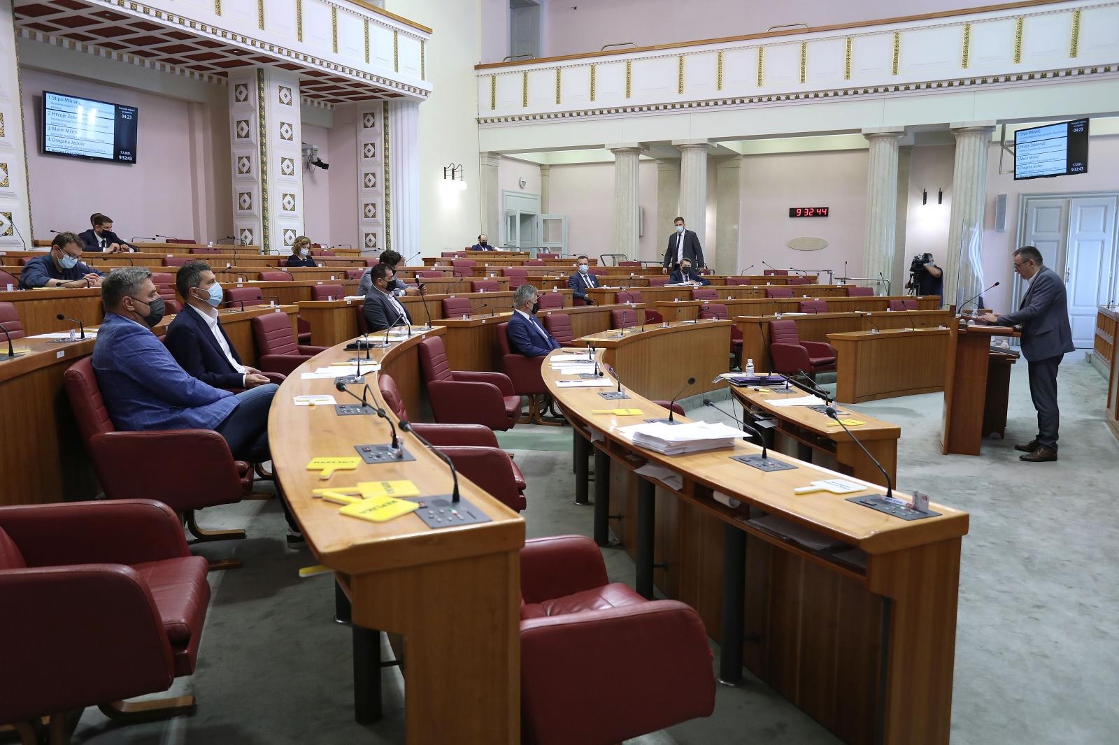 Sabor sjednicu nastavio raspravom o izmjenama i dopunama Zakona o tržištu kapitala