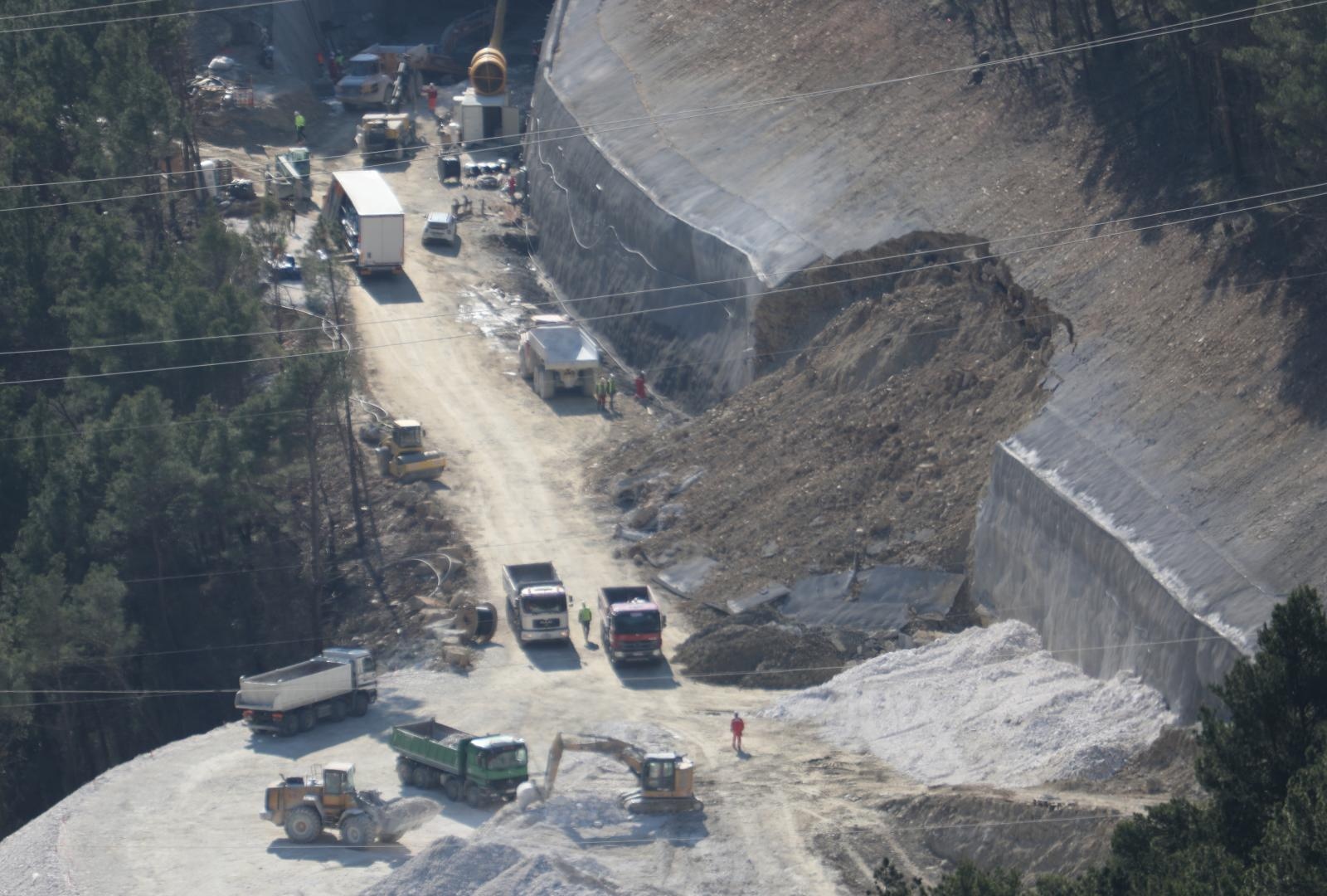 odron zemlje, Omiš, obilaznica