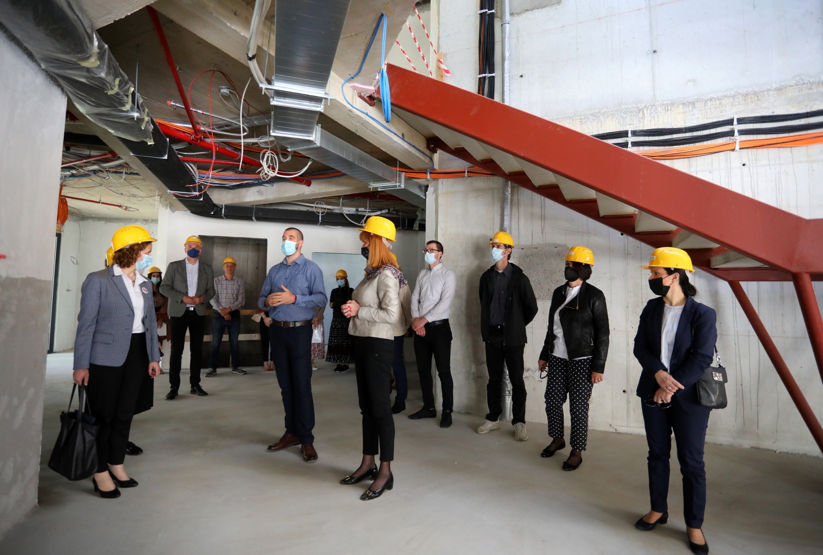 Obuljen Koržinek posjetila je  Nikola Tesla Experience centar u izgradnji