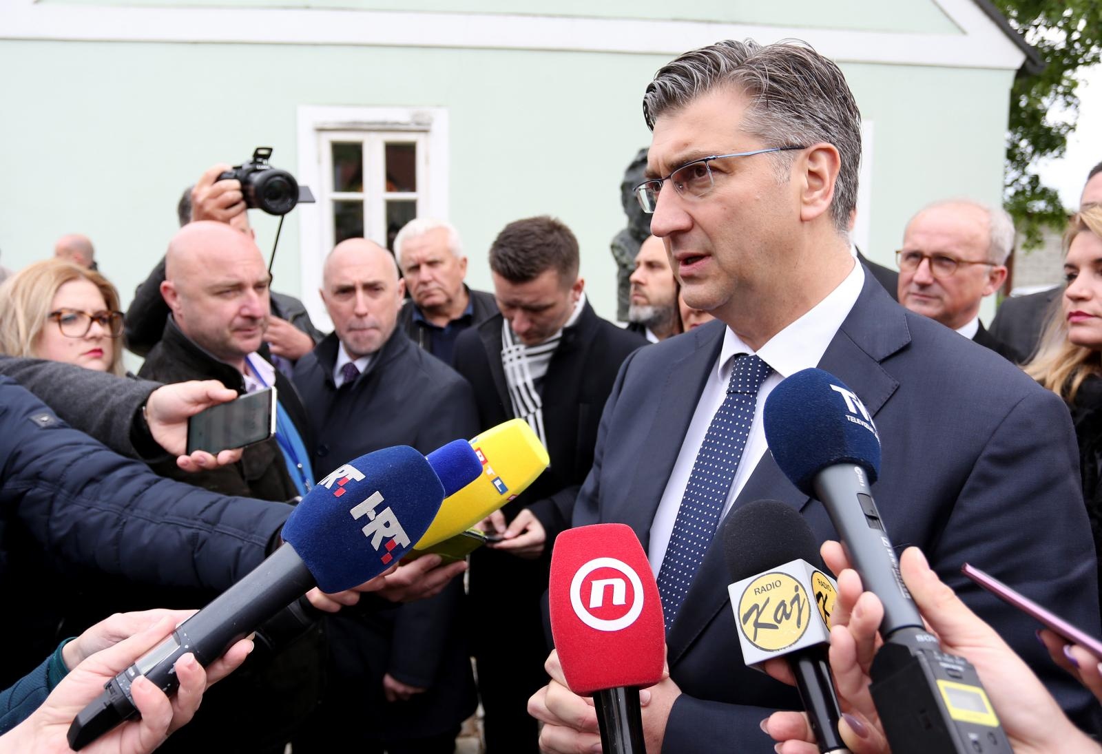 andrej plenković, veliko trgovišće