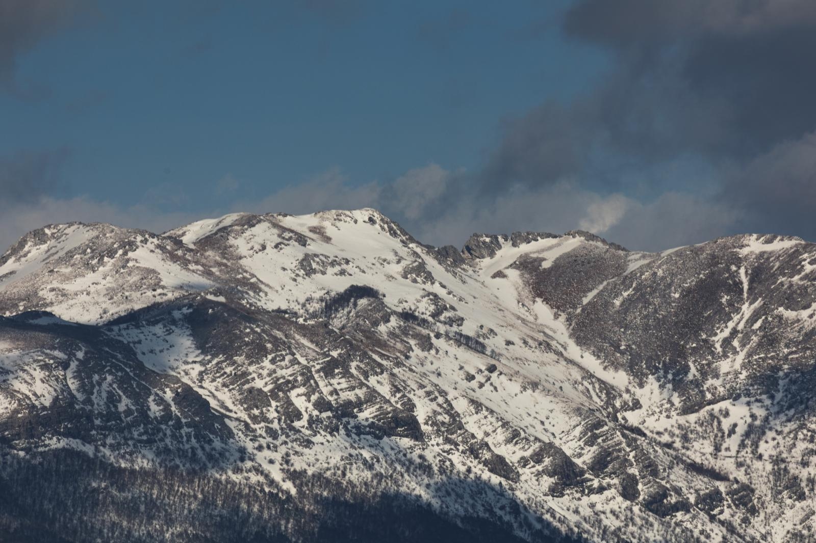 velebit, planina, zima, snijeg