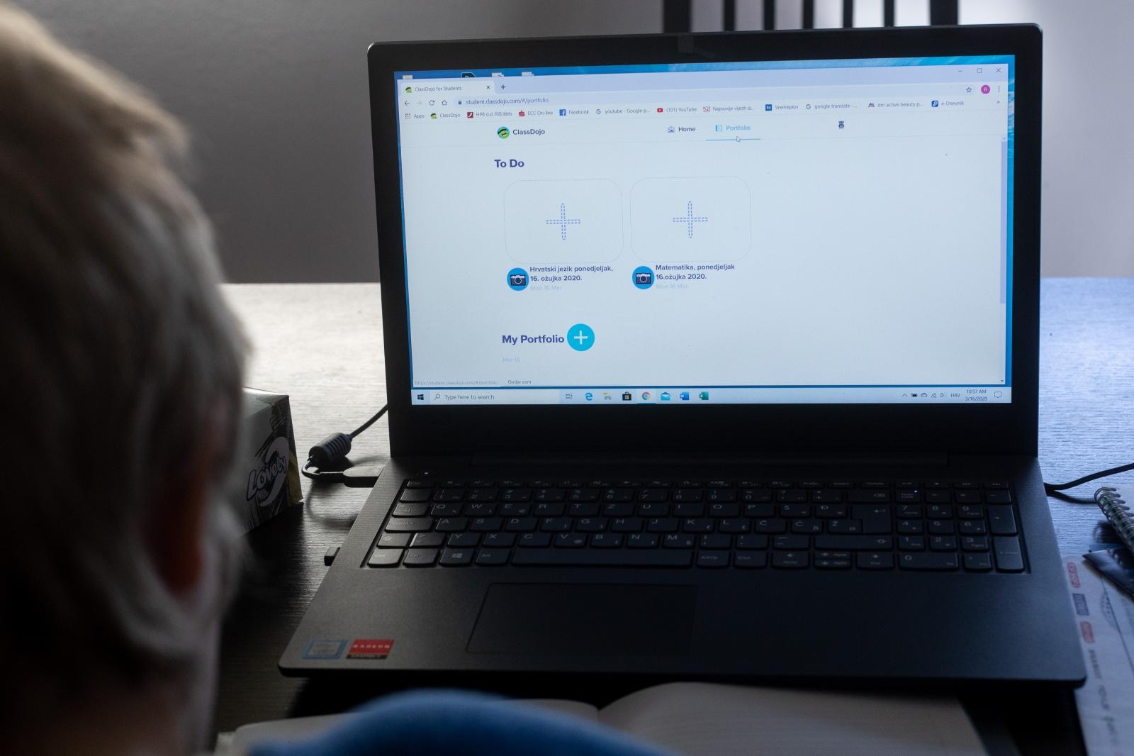 online nastava, nastava na daljinu