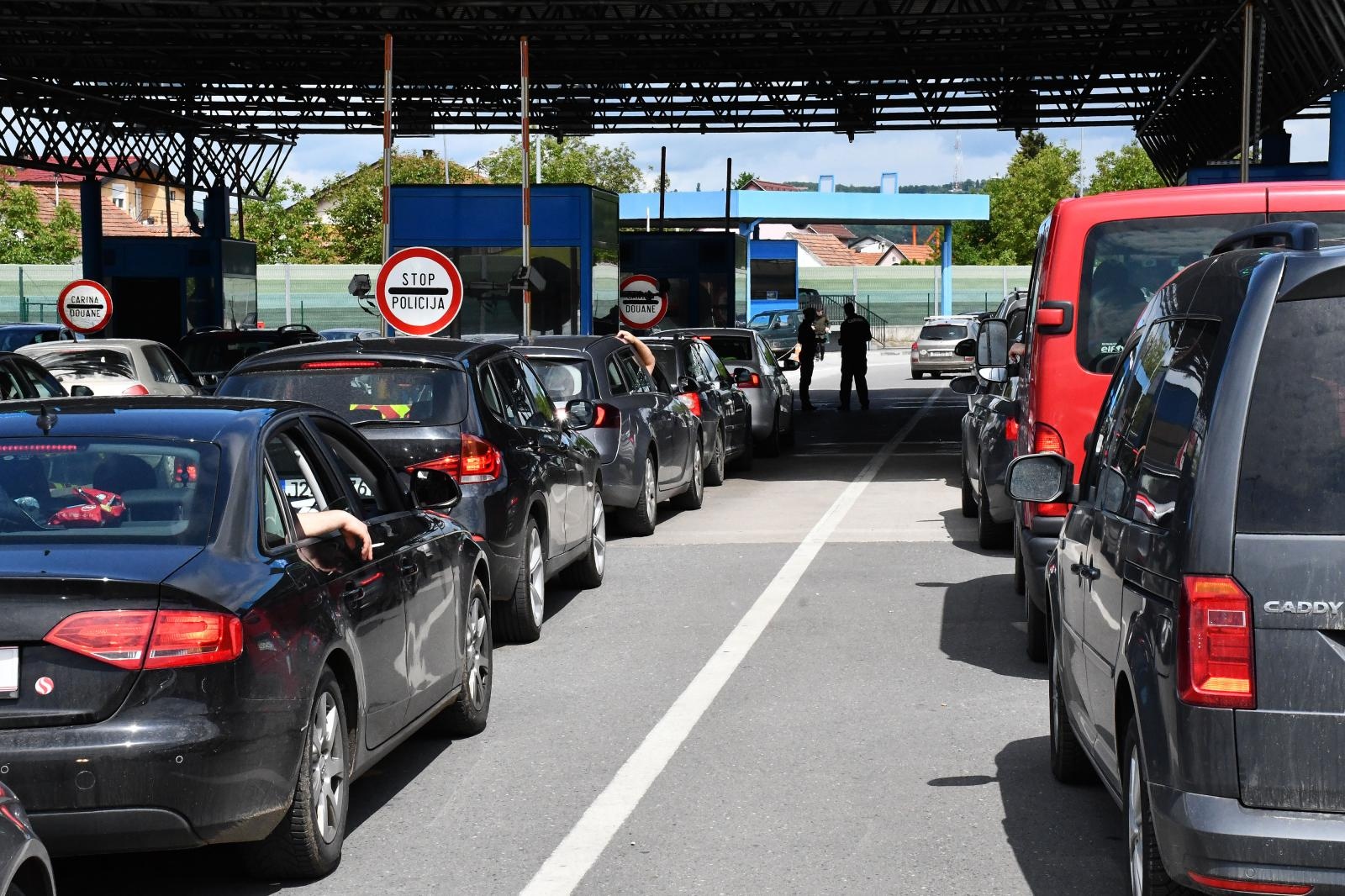 Gužve na graničnom prijelazu s BiH u Slavonskom Brodu