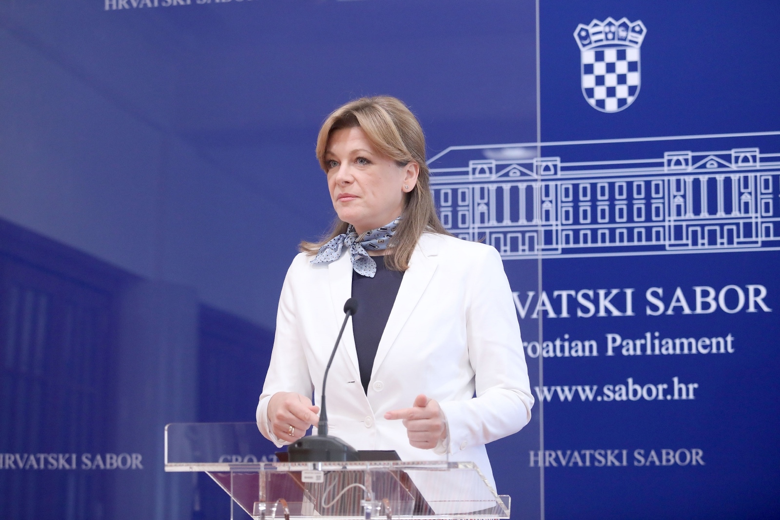 Zagreb: Karolina Vidović Krišto obratila se medijima