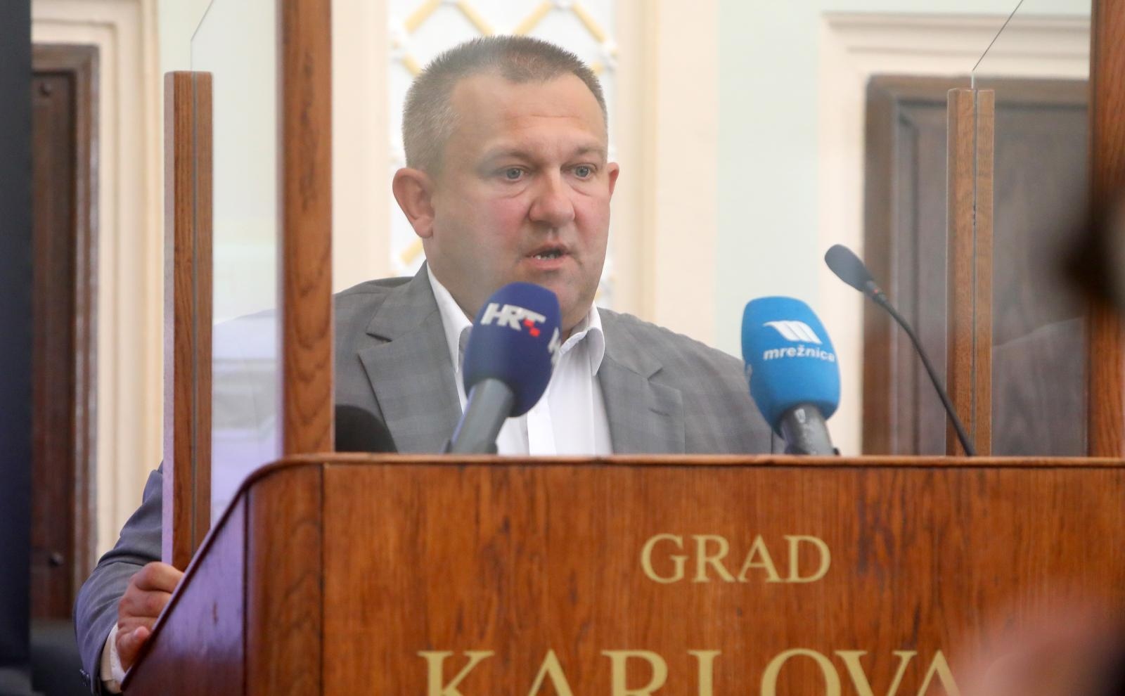 Marin Svetić, Karlovac, Gradsko vijeće