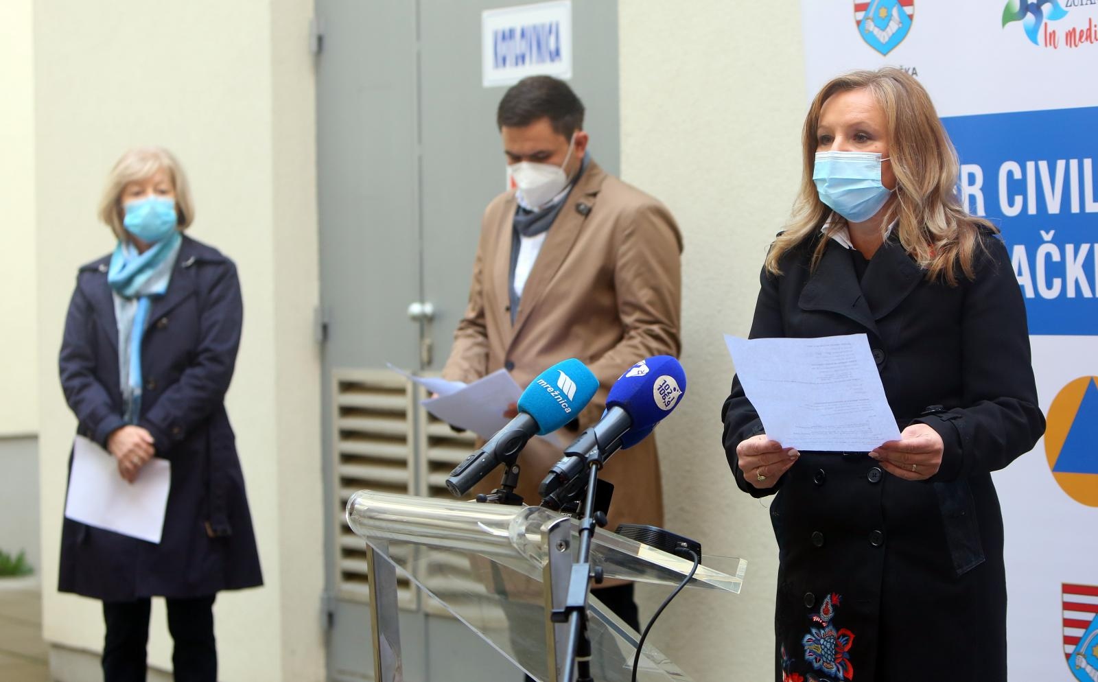 Karlovac: Konferencija za medije Stožera civilne zaštite Karlovačke županije