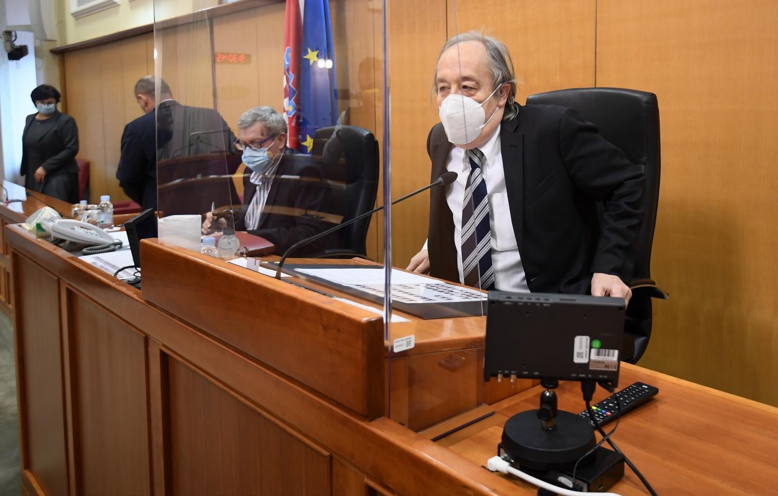 furio radin, Nastavljena redovna sjednica Sabora