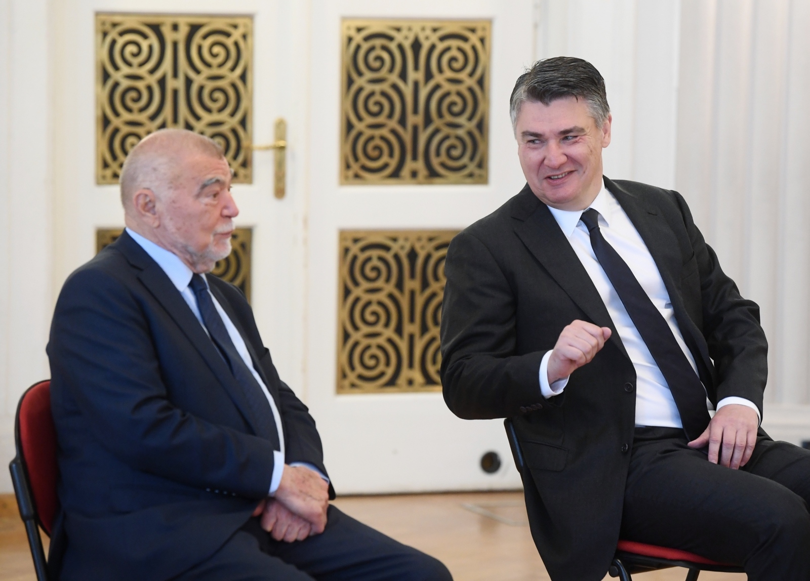 Zoran Milanović, Stipe Mesić