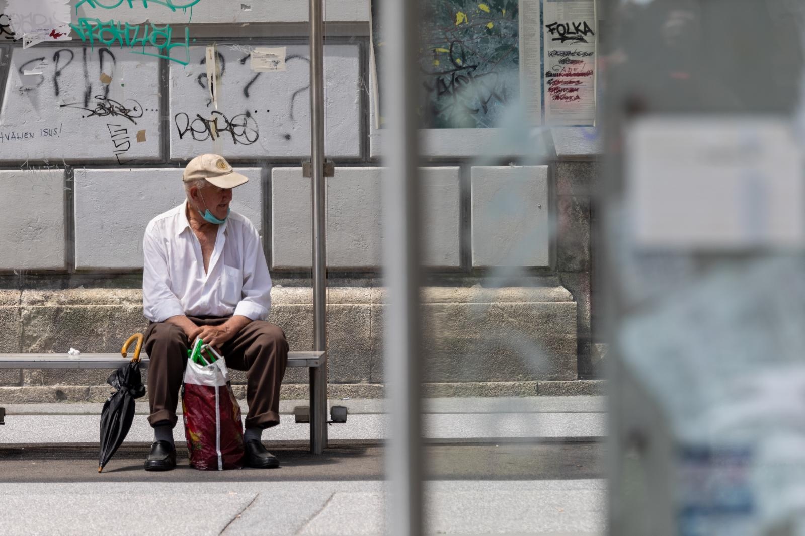 stariji, starija osoba, vrućina