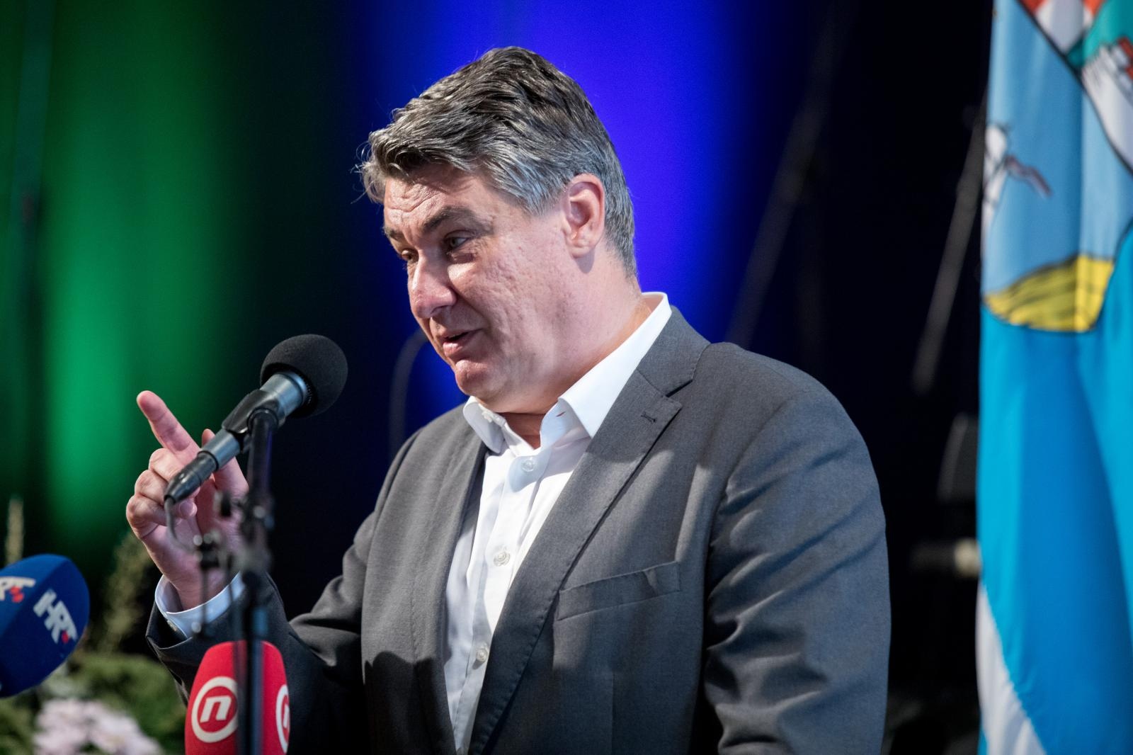 Predsjednik Milanović sudjelovao je na svečanoj sjednici Gradskog vijeća Grada Delnica