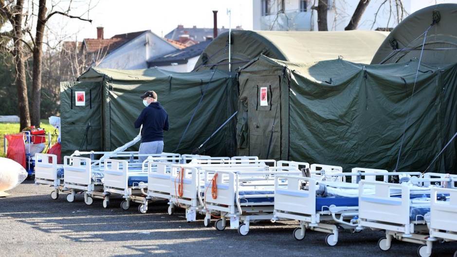 korona, varaždin, koronavirus, šator, covid-19