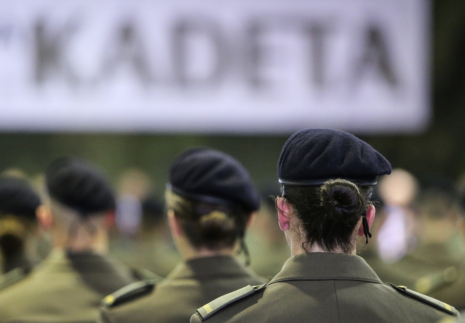 Zagreb: Svečana prisega 18. naraštaja kadeta Hrvatske vojske