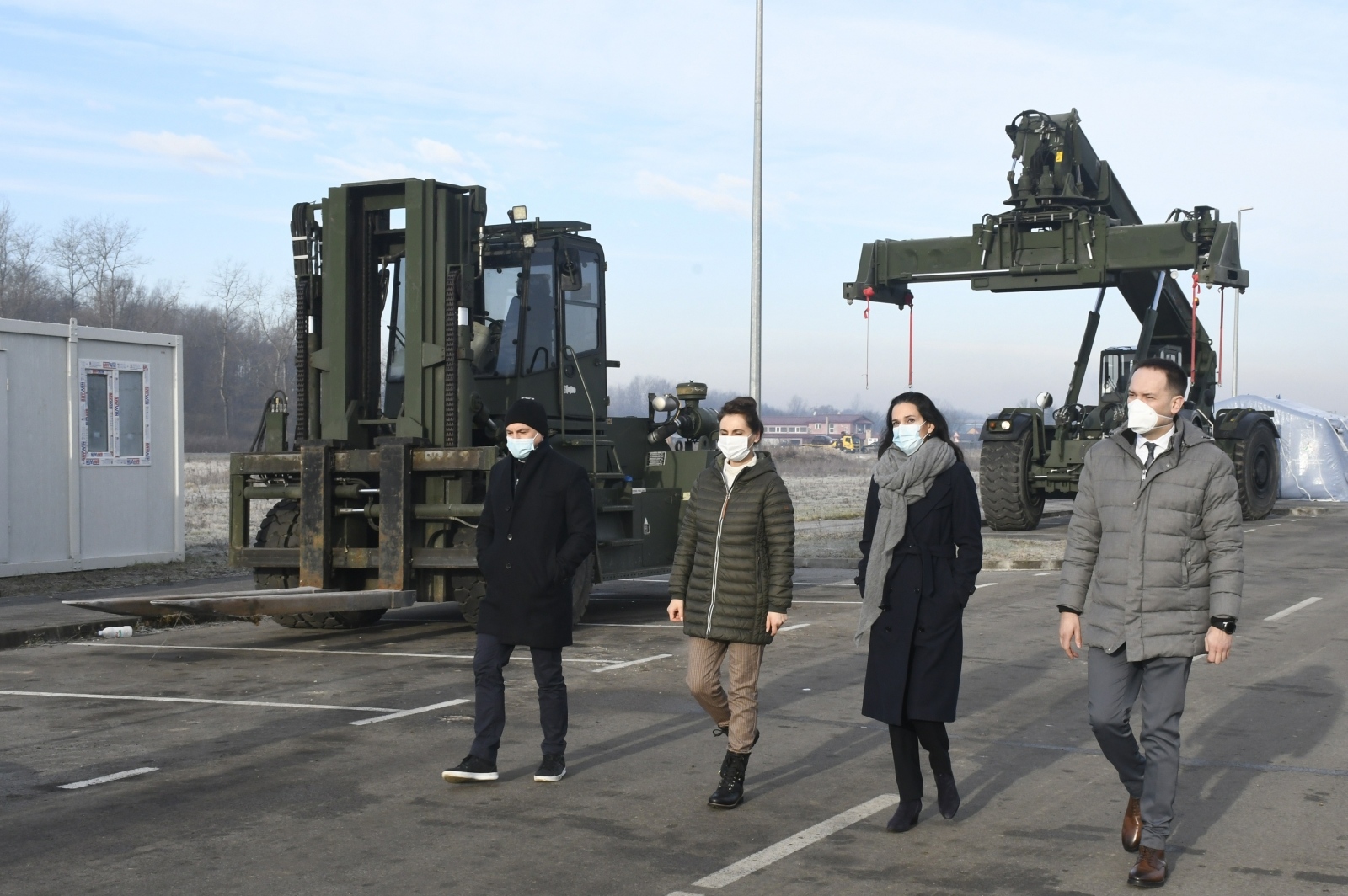 Švicarska donirala mobilne kućice i sanitarne kontejnere području pogođenom potresima
