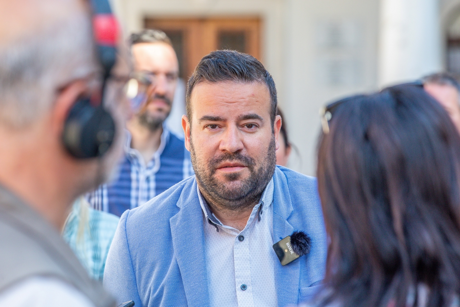 Kandidat za gradonačelnika Pule Filip Zoričić obratio se medijima na Forumu