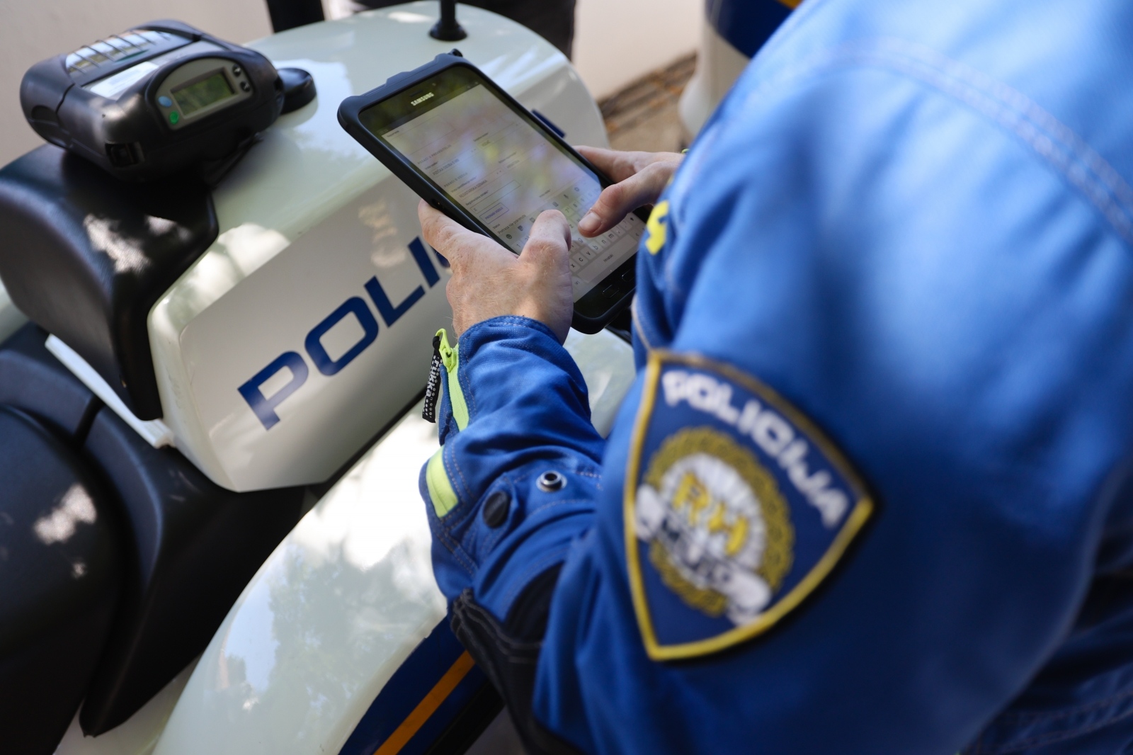 Zadar: Prezentacija projekta "Unaprjeđenje i modernizacija rada prometne policije"