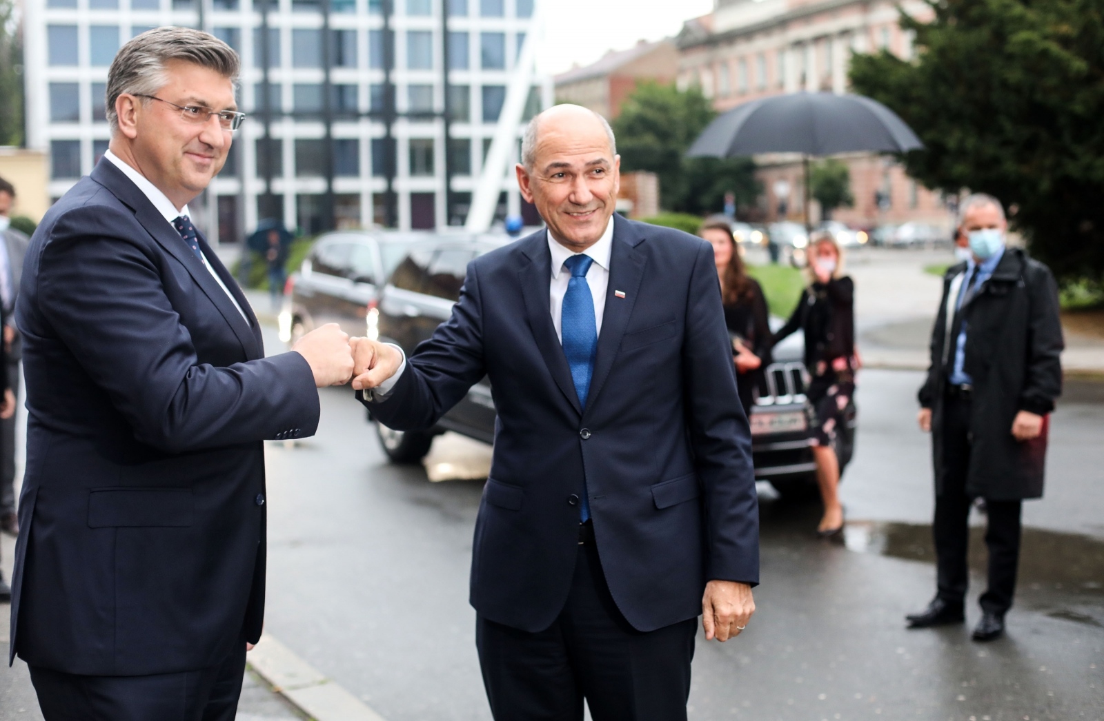 janez janša, andrej plenković