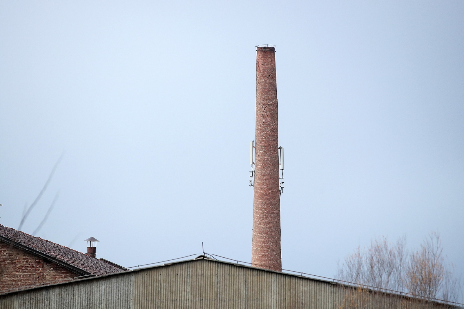 ciglana črnomerec, dimnjak