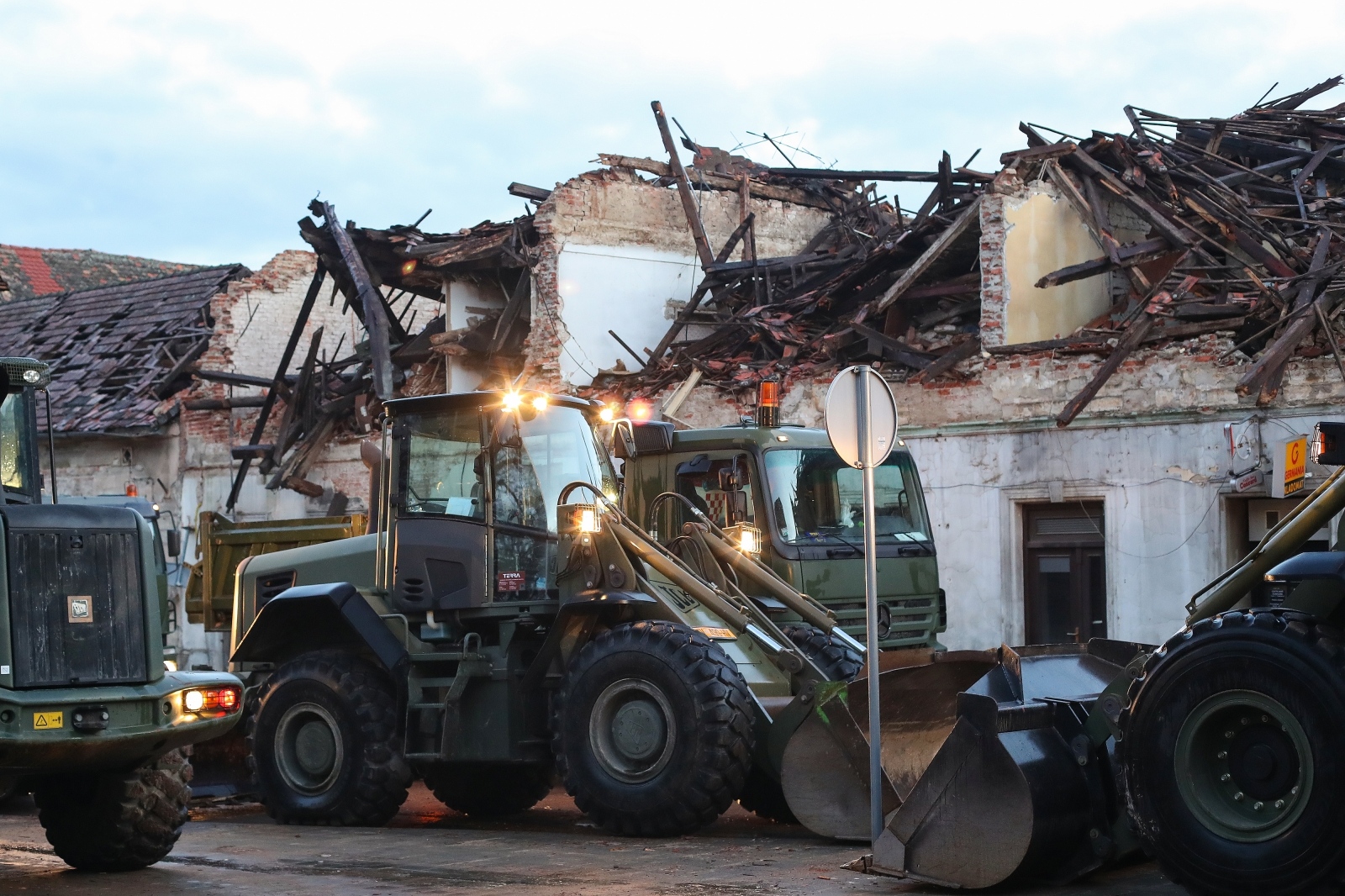 Petrinja: Jutro nakon razornog potresa