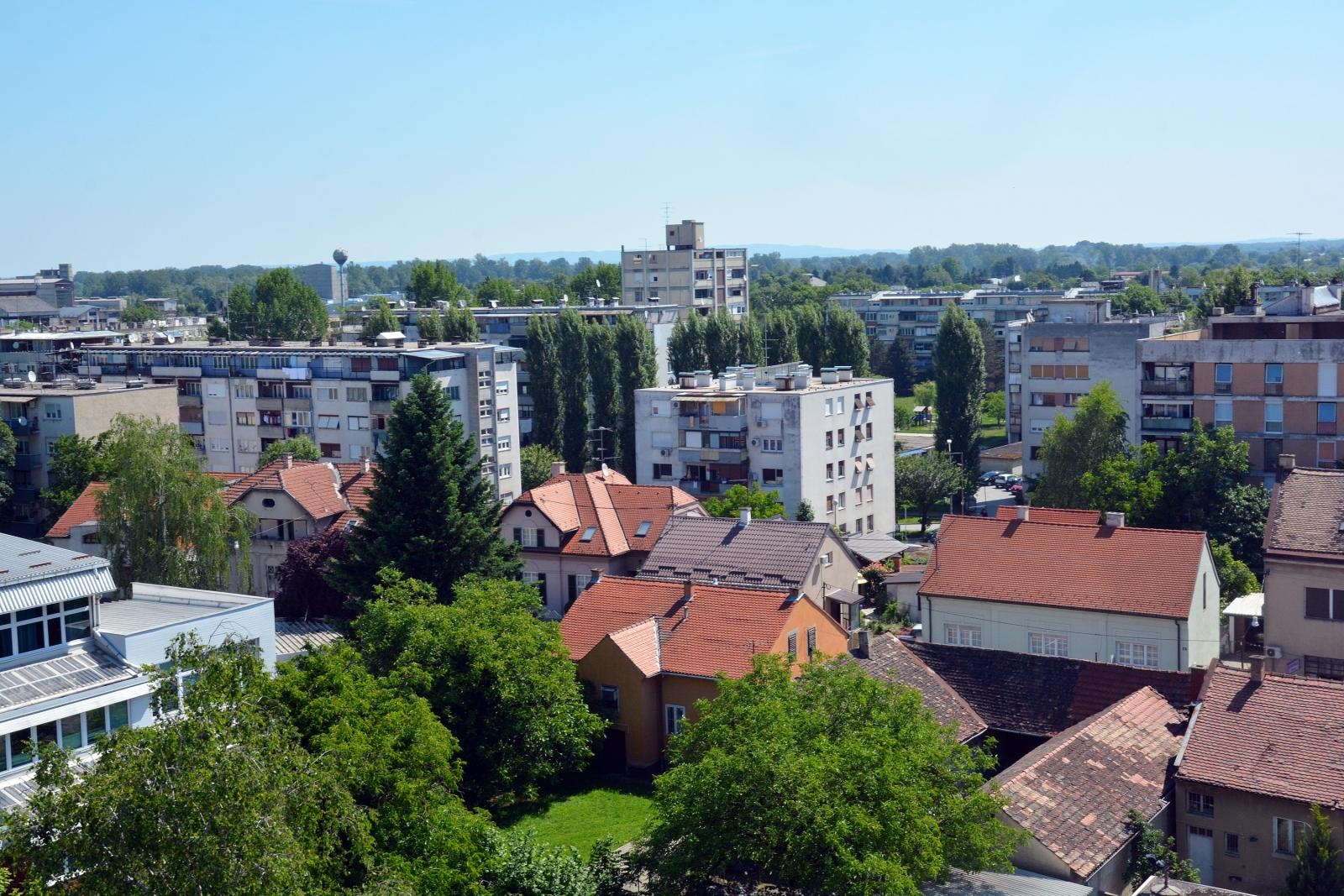 30.05.2015., Sisak - Panorama gradskog sredista. Photo: Nikola Cutuk/PIXSELL