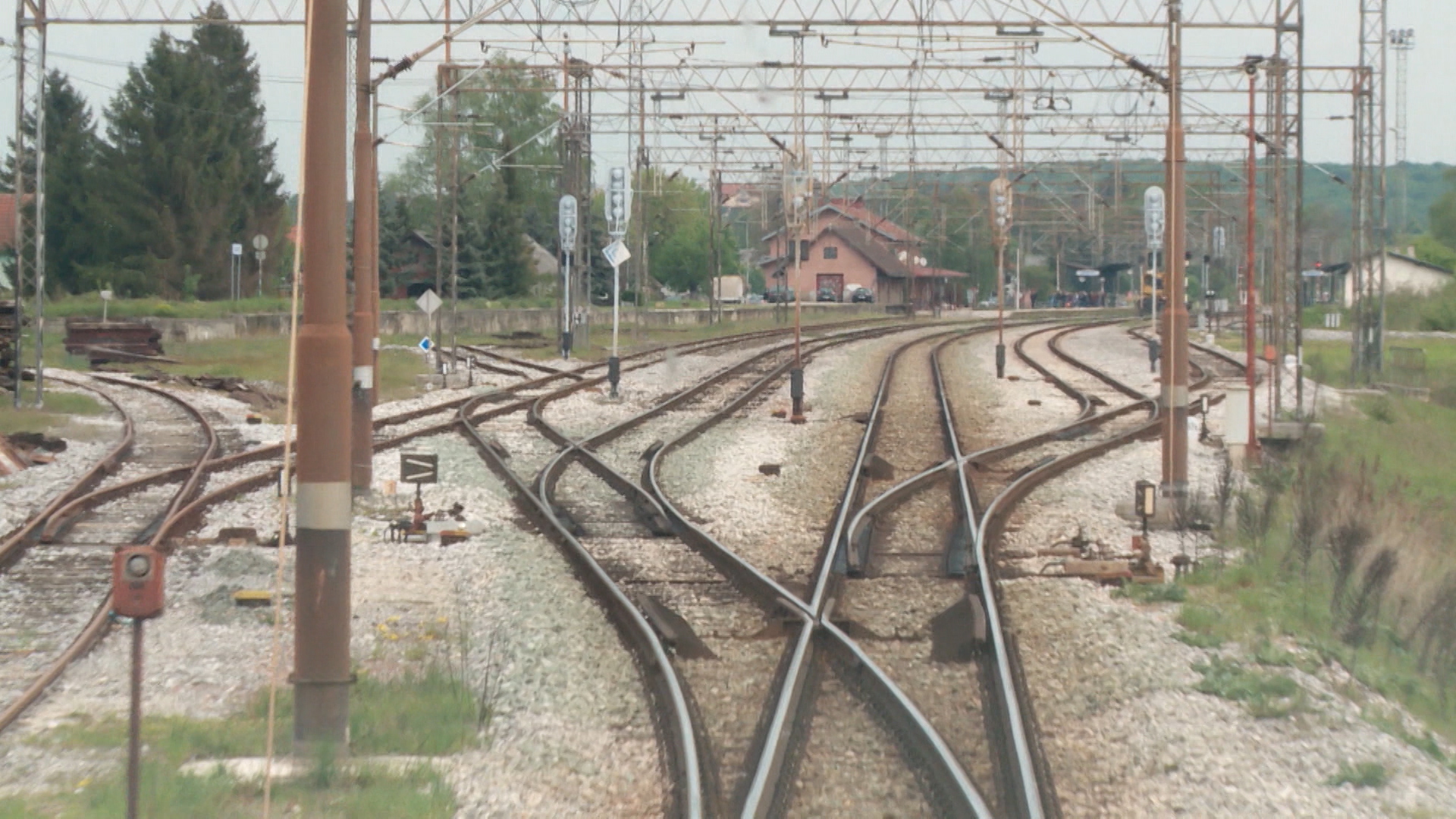 Tračnice, vlak, vlakovi, železnica, željeznica, šine, pruga, pragovi