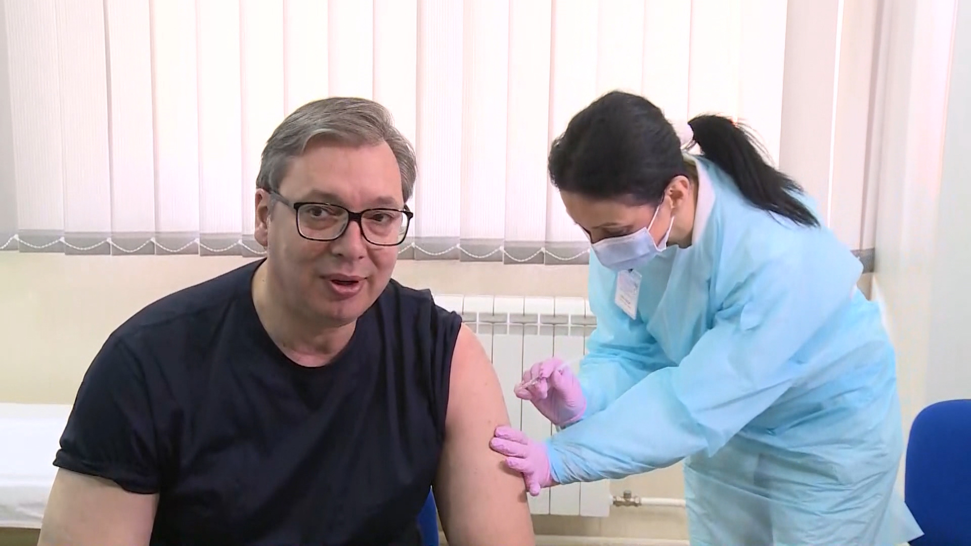 Aleksandar Vučić, cijepljenje