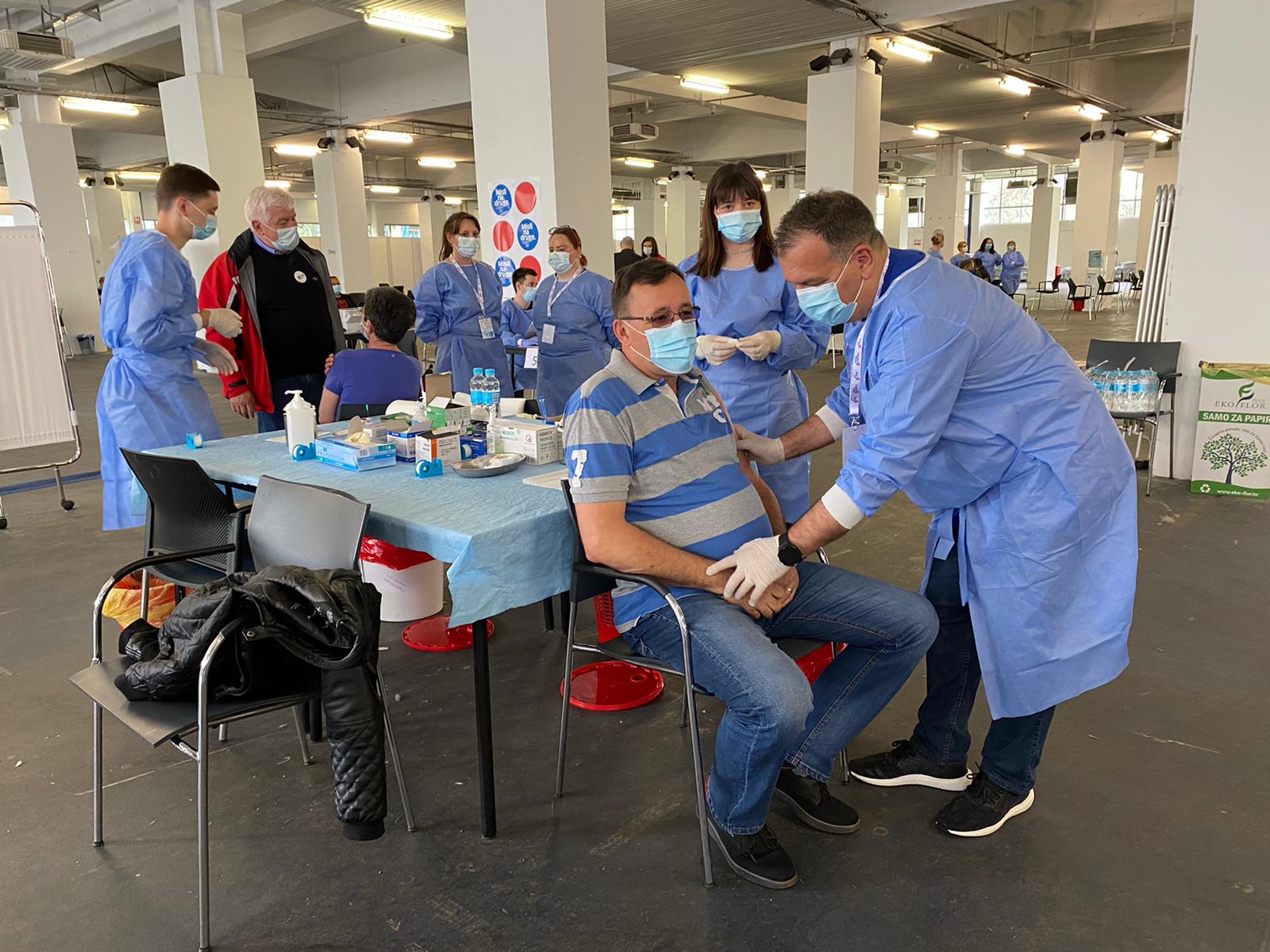 Vili Beroš, cijepljenje