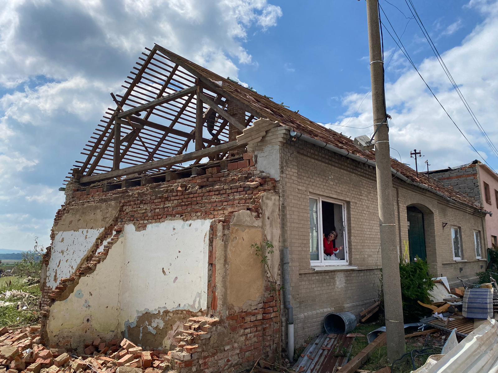 Češka, tornado, Lužice