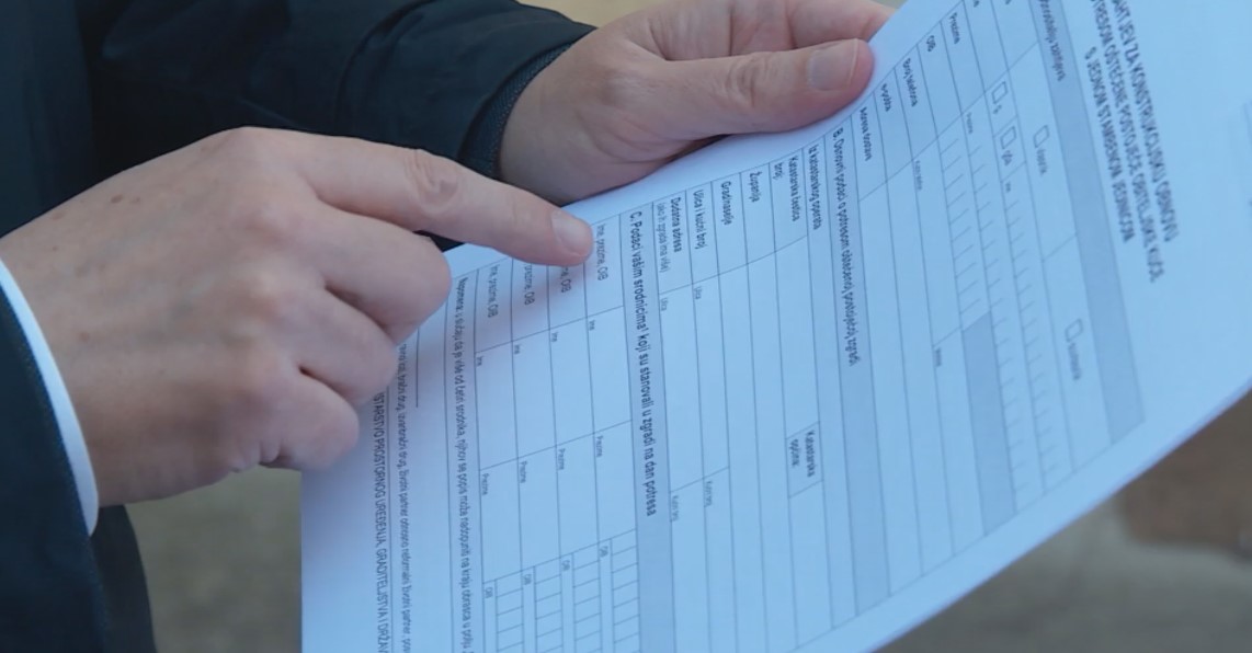 ZAHTJEV za obnovu nakon potresa