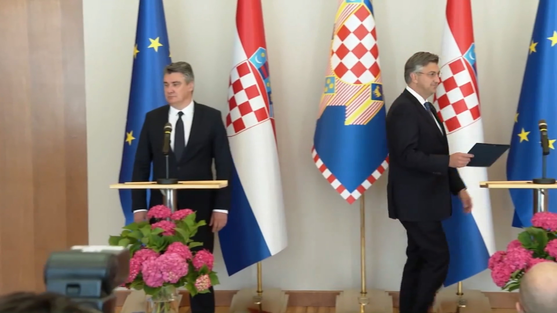Zoran Milanović, Andrej Plenković