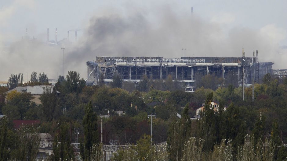 aerodrom donjeck pozar