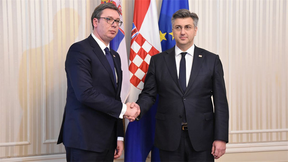 Aleksandar Vučić i Andrej Plenković2