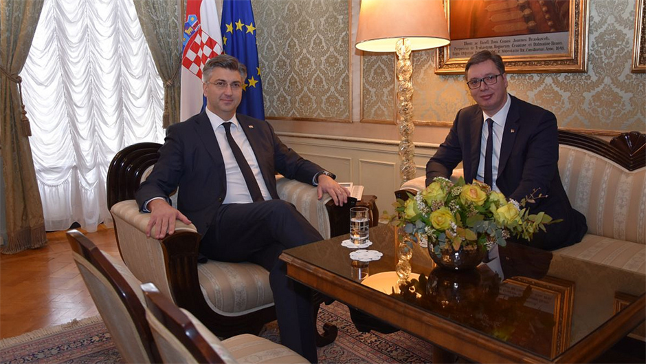 Aleksandar Vučić i Andrej Plenković3