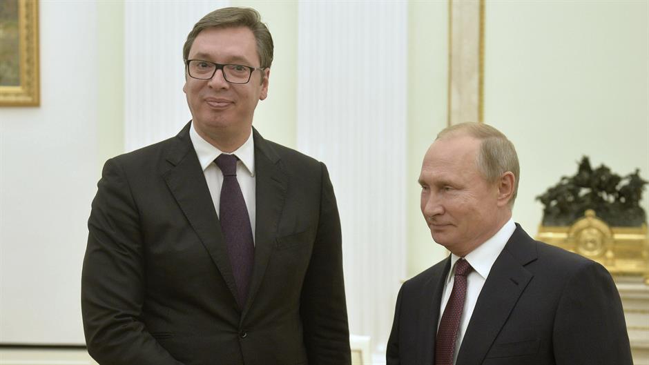 Aleksandar Vučić, Vladimir Putin