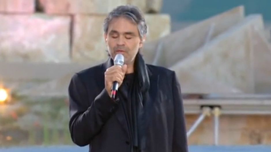 Andrea bocelli poster