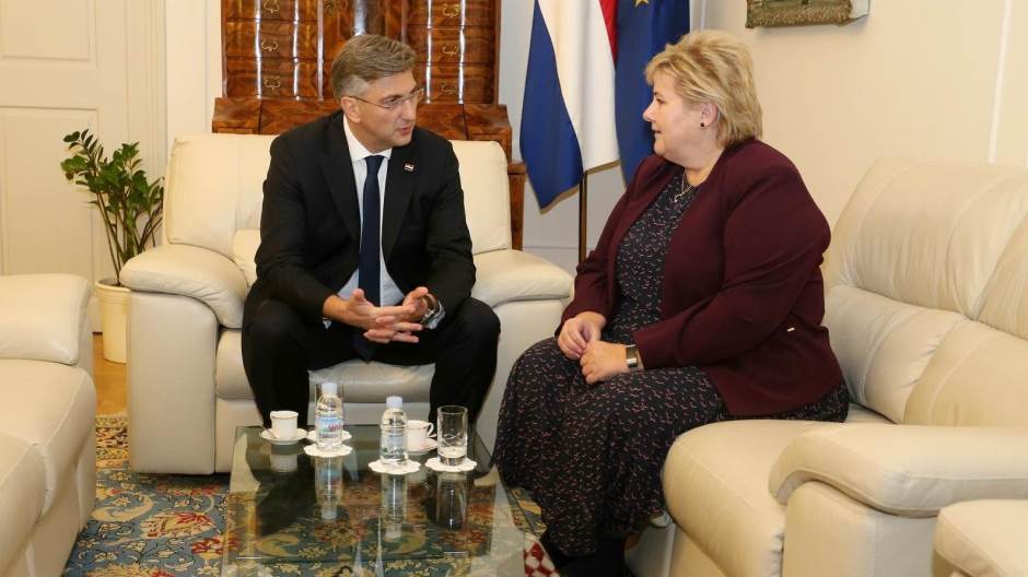 Andrej Plenković Erna Soldberg