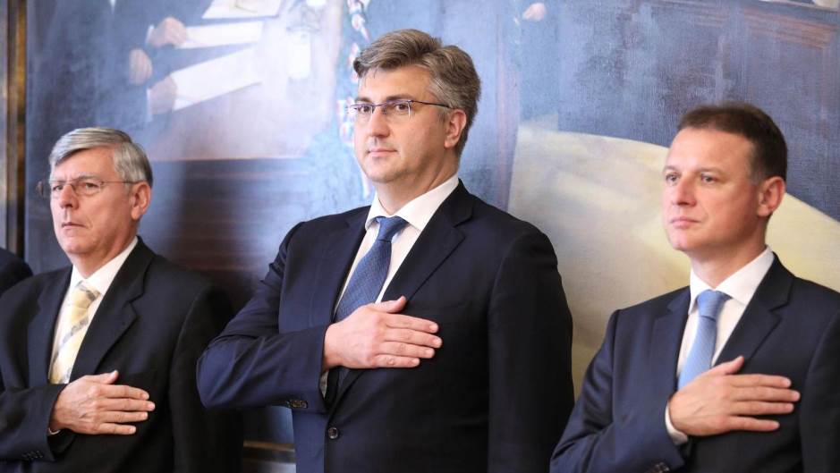 Andrej Plenković Gordan Jandroković Željko Reiner