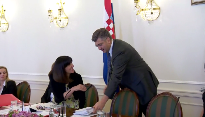 Andrej Plenković i Blaženka Divjak