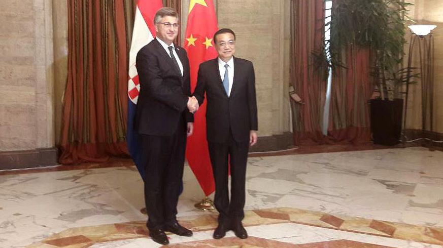 Andrej Plenković i Li Keqiang