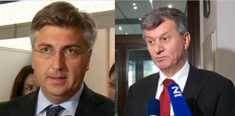 Andrej Plenković i Milan Kujundžić