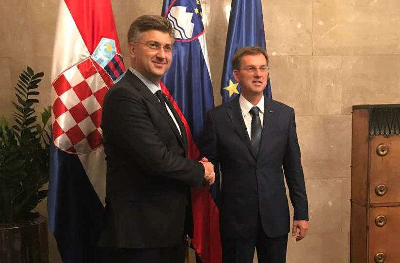 Andrej Plenković i Miro Cerar